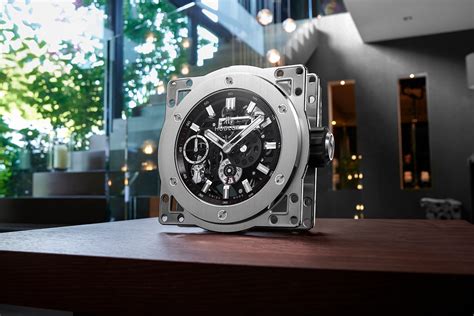 hublot table clock|hublot meca 10 clock.